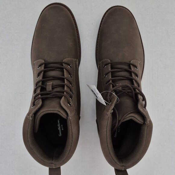 Men's Jeffrey Combat Suede Boots - Goodfellow & Co™ Brown Size 13 - NWT - Picture 7 of 11